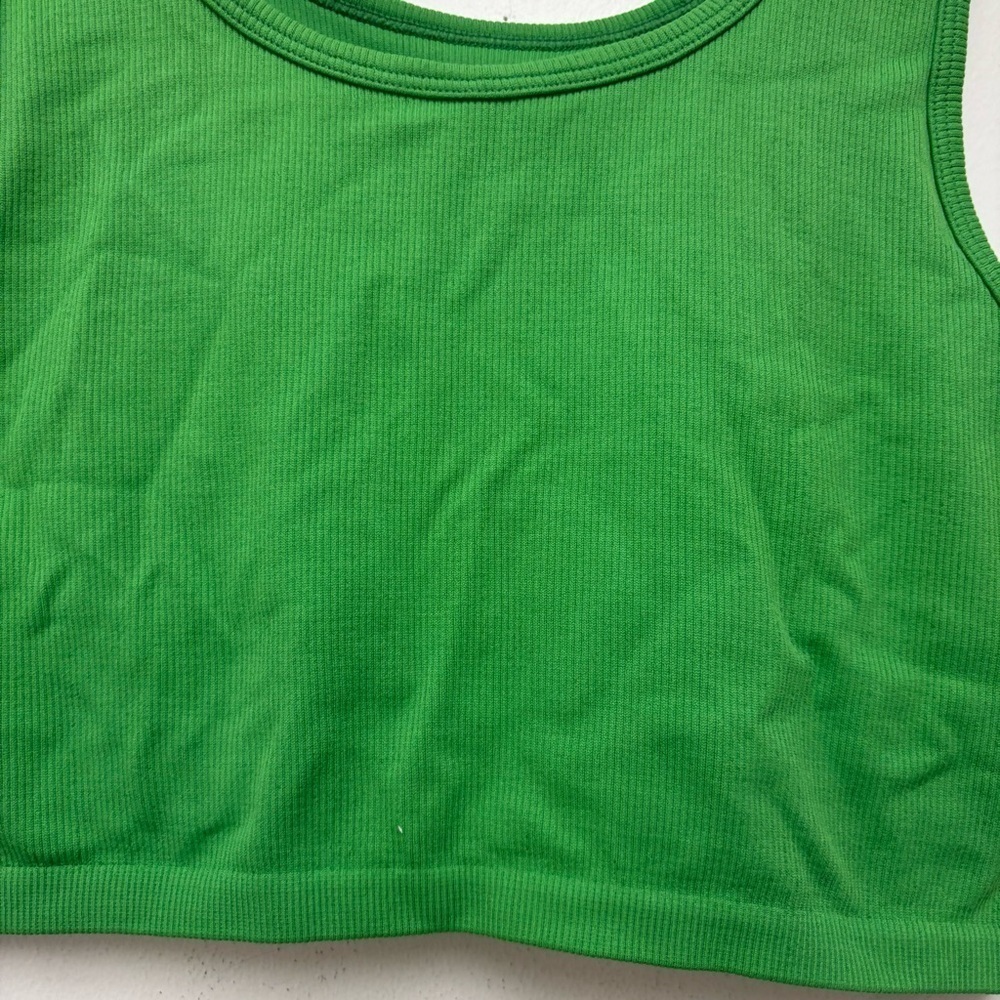 Aerie Offline Ribbed Square Neckline Sports Bra - Picture 7 of 9
